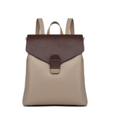 High-Capacity Zipper Patchwork Backpack With Lock - Shah S. Sahota